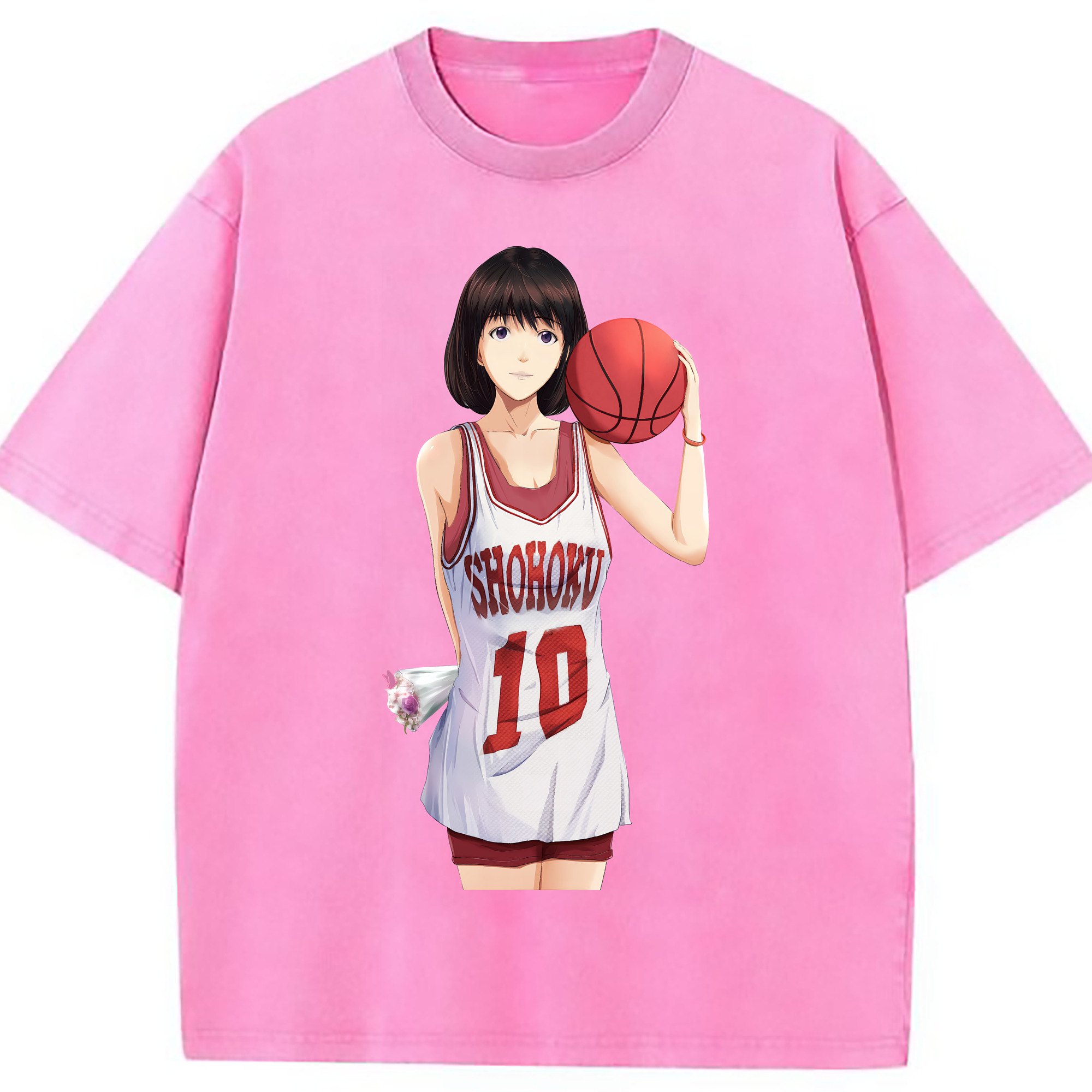 （画像用） SLAM DUNK／スラムダンク 綿100% ヴィンテージ風 半袖Tシャツ（フロントプリント）